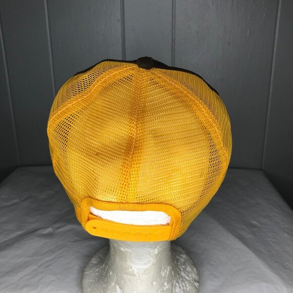 Vintage Gold’n Plump Chicken K product Snapback Mesh Trucker Hat - Picture 3 of 6